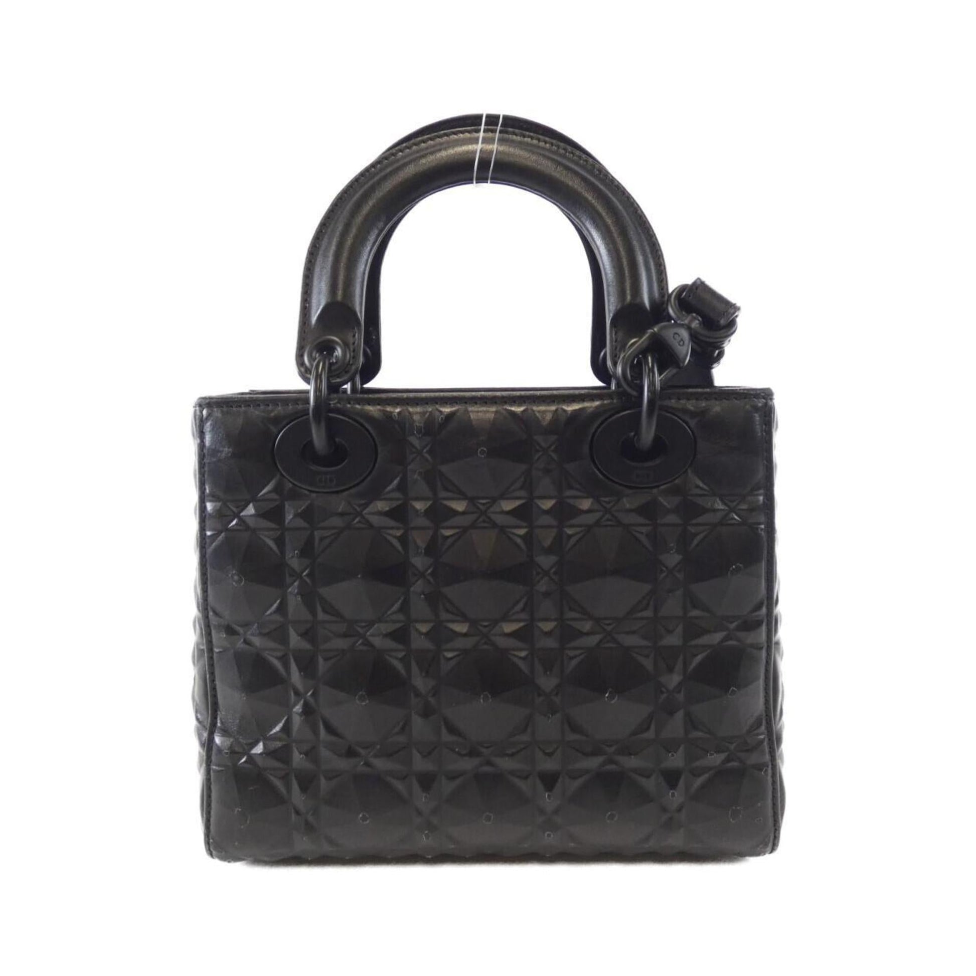 Christian Dior Black Leather Handbag ()