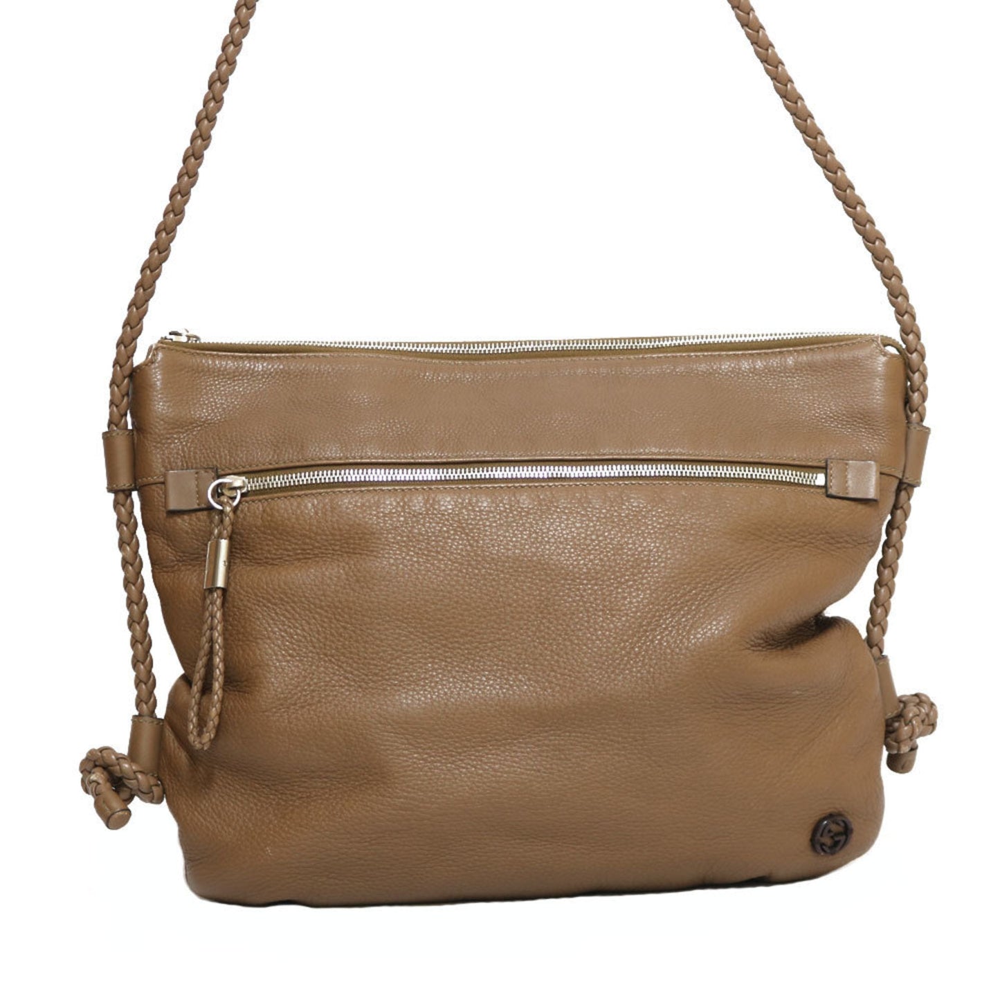 Gucci Shoulder Bag Brown Ladies