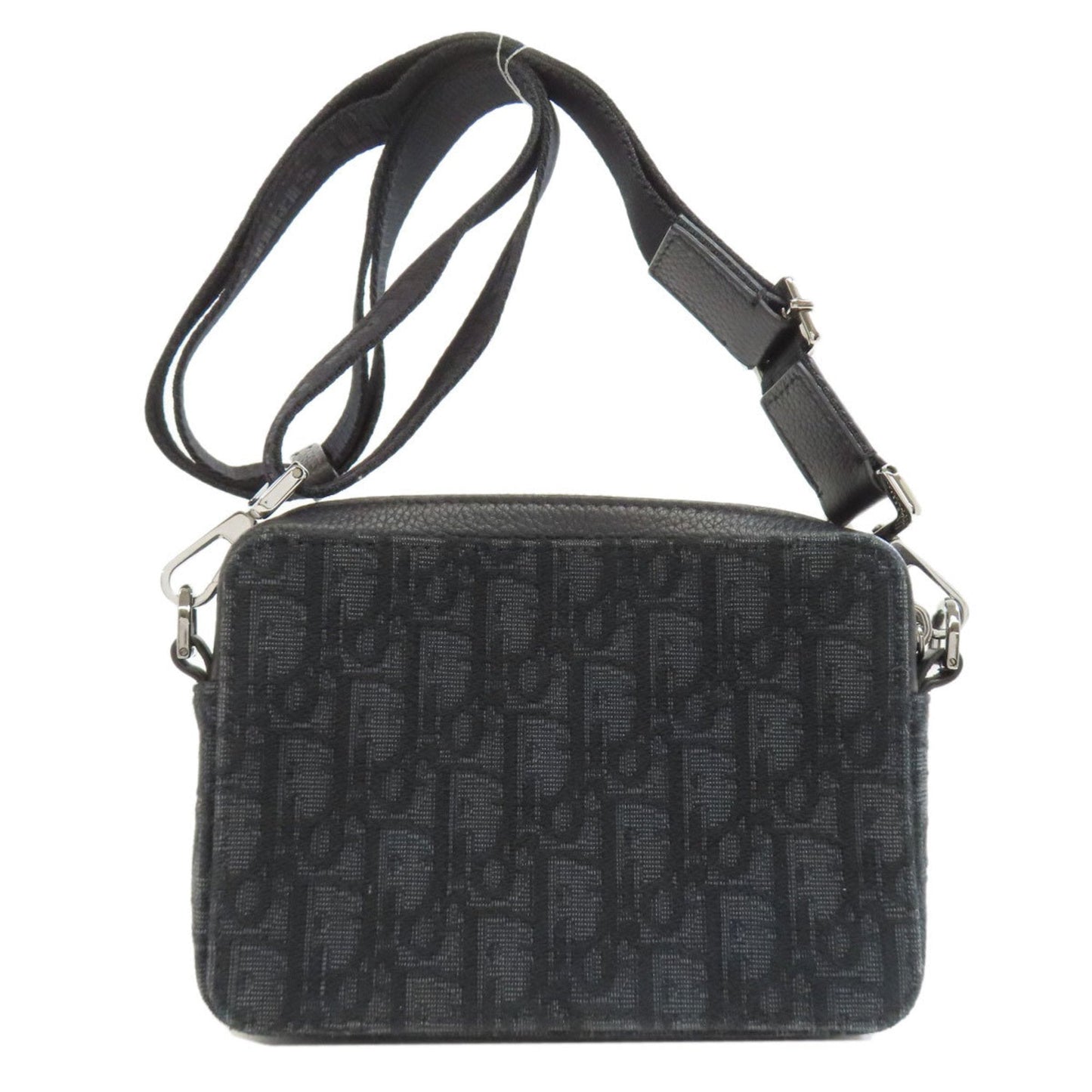 Christian Dior Black Canvas Shoulder Bag ()