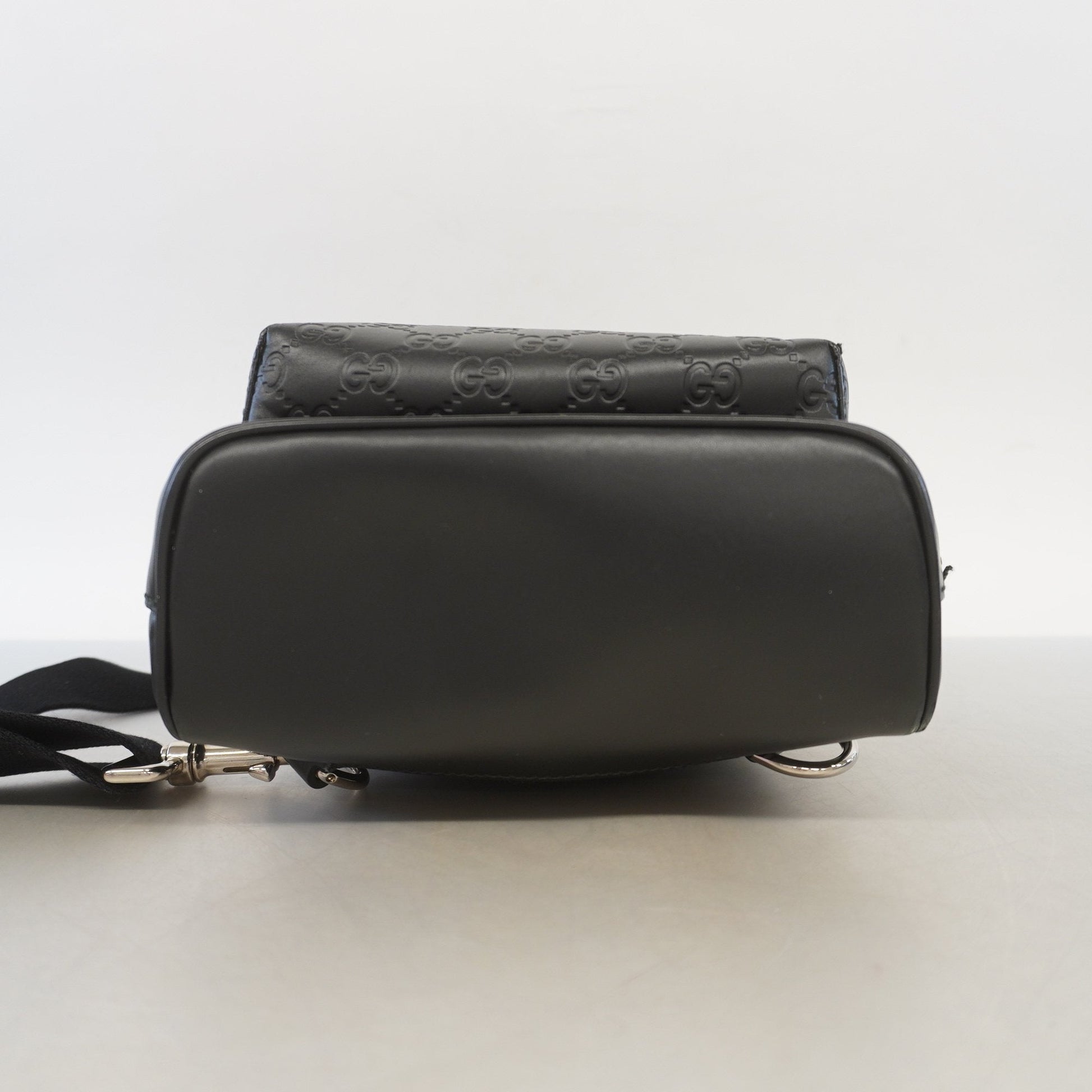 Gucci Guccissima Black Leather Handbag