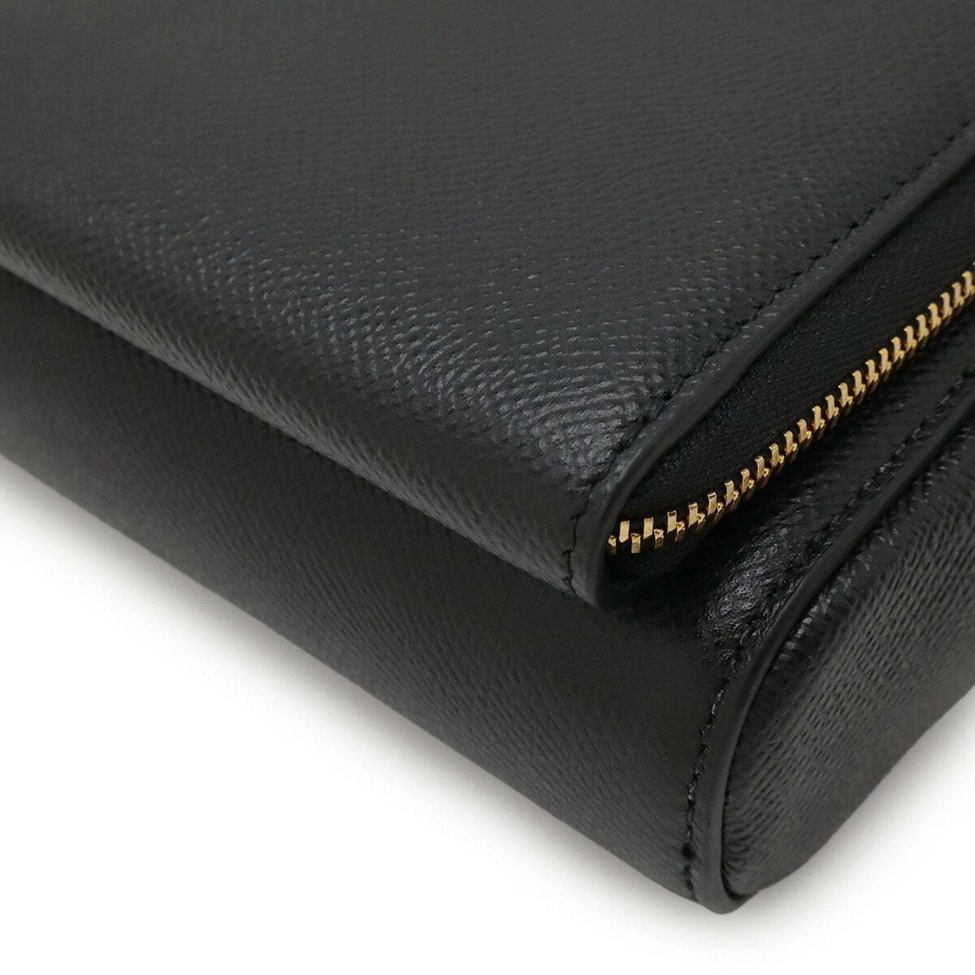 Christian Dior Black Leather Shoulder Bag ()
