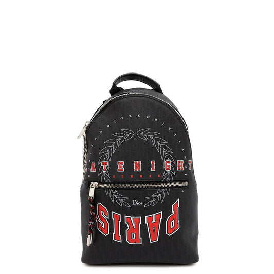 Christian Dior Black Leather Backpack ()
