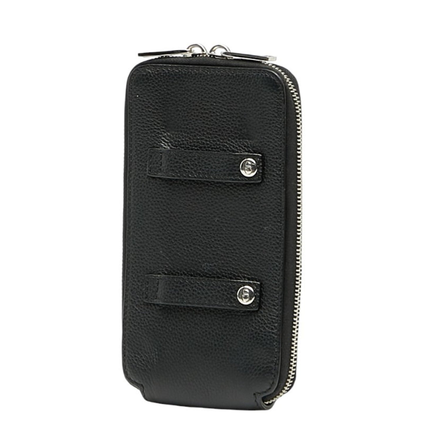 Christian Dior Black Leather Pouch ()