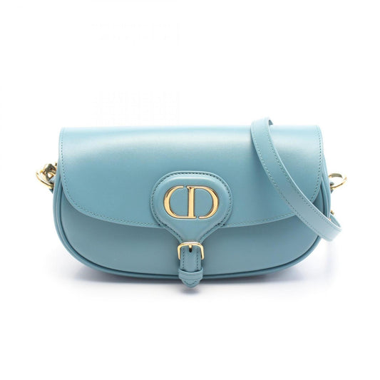 Christian Dior Blue Leather Shoulder Bag ()