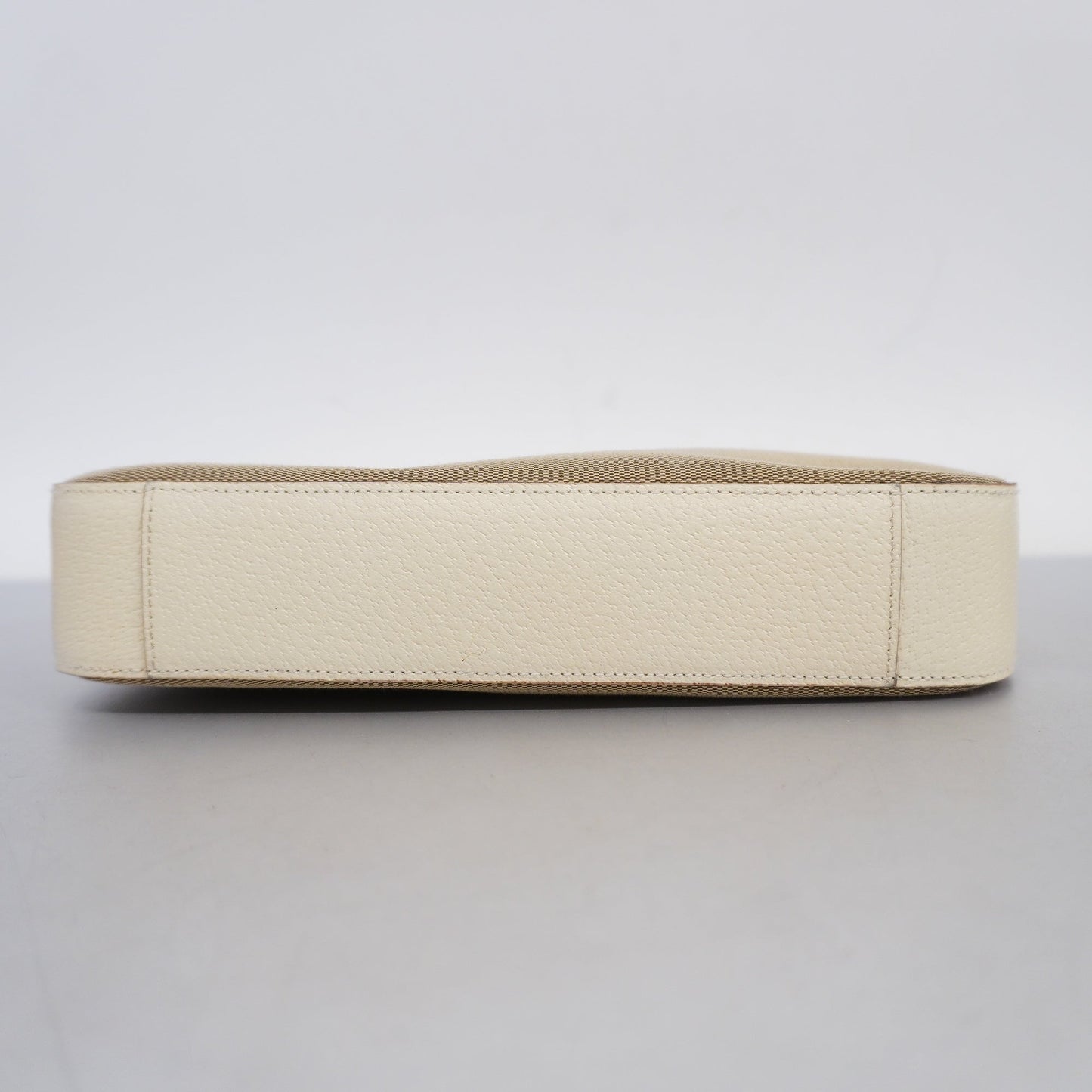Gucci Leather Canvas Shoulder Bag