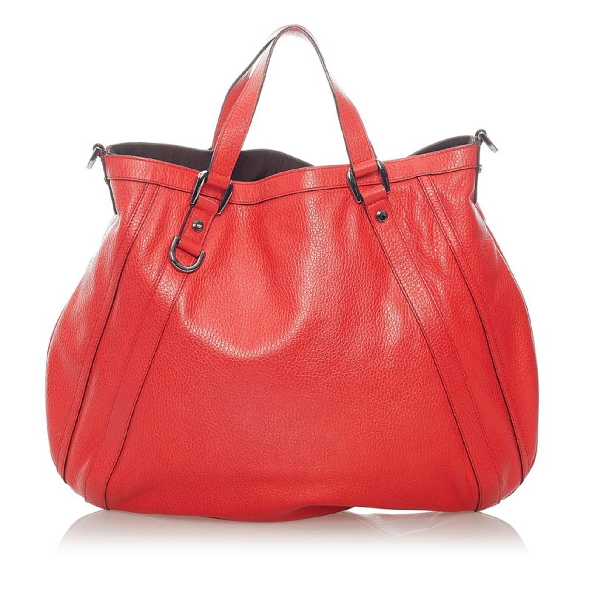 Gucci Lou Leather Shoulder Bag