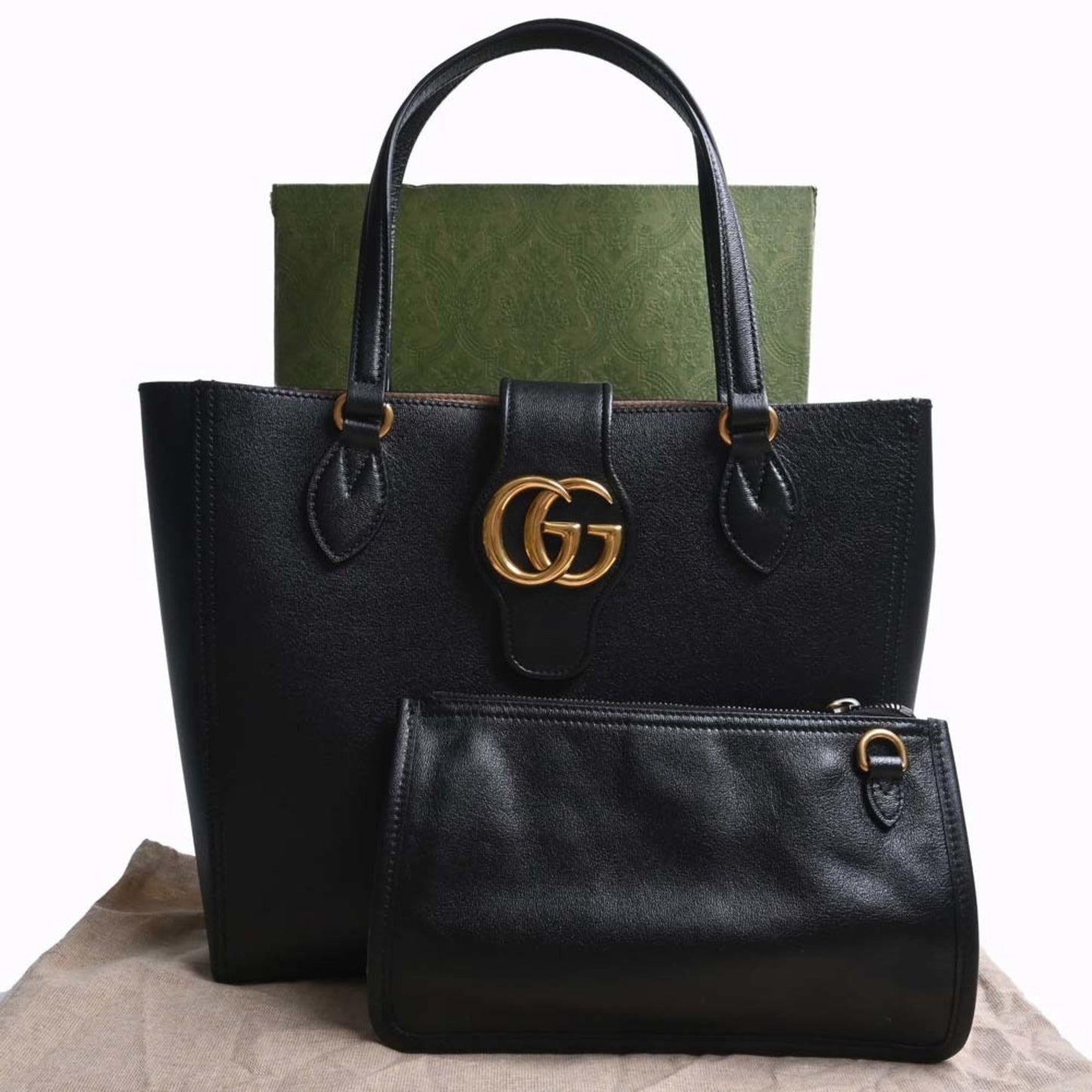 Gucci Leather Tote