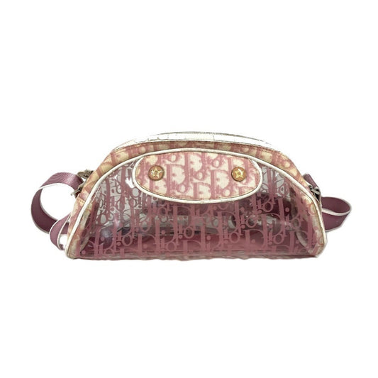 Christian Dior Pink Pvc Leather Pouch Shoulder Bag ()