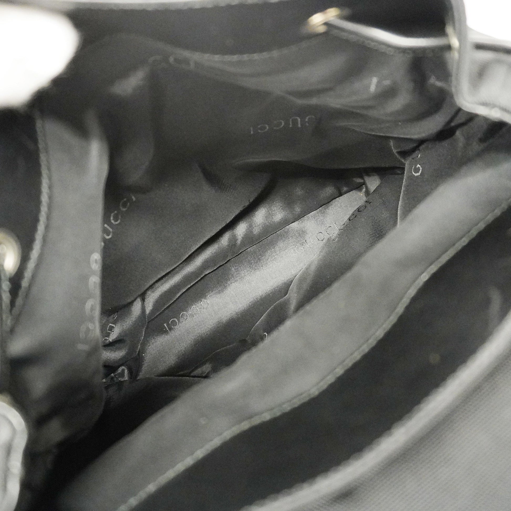 Gucci Nylon Canvas Backpack