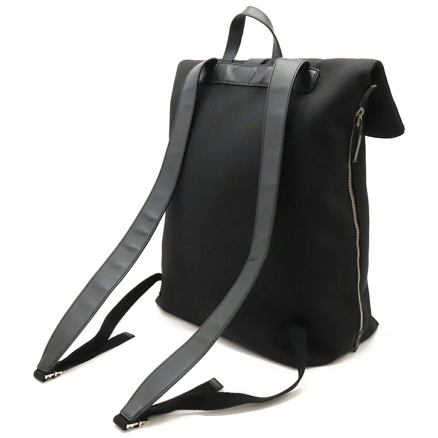 Gucci Leather Canvas Backpack