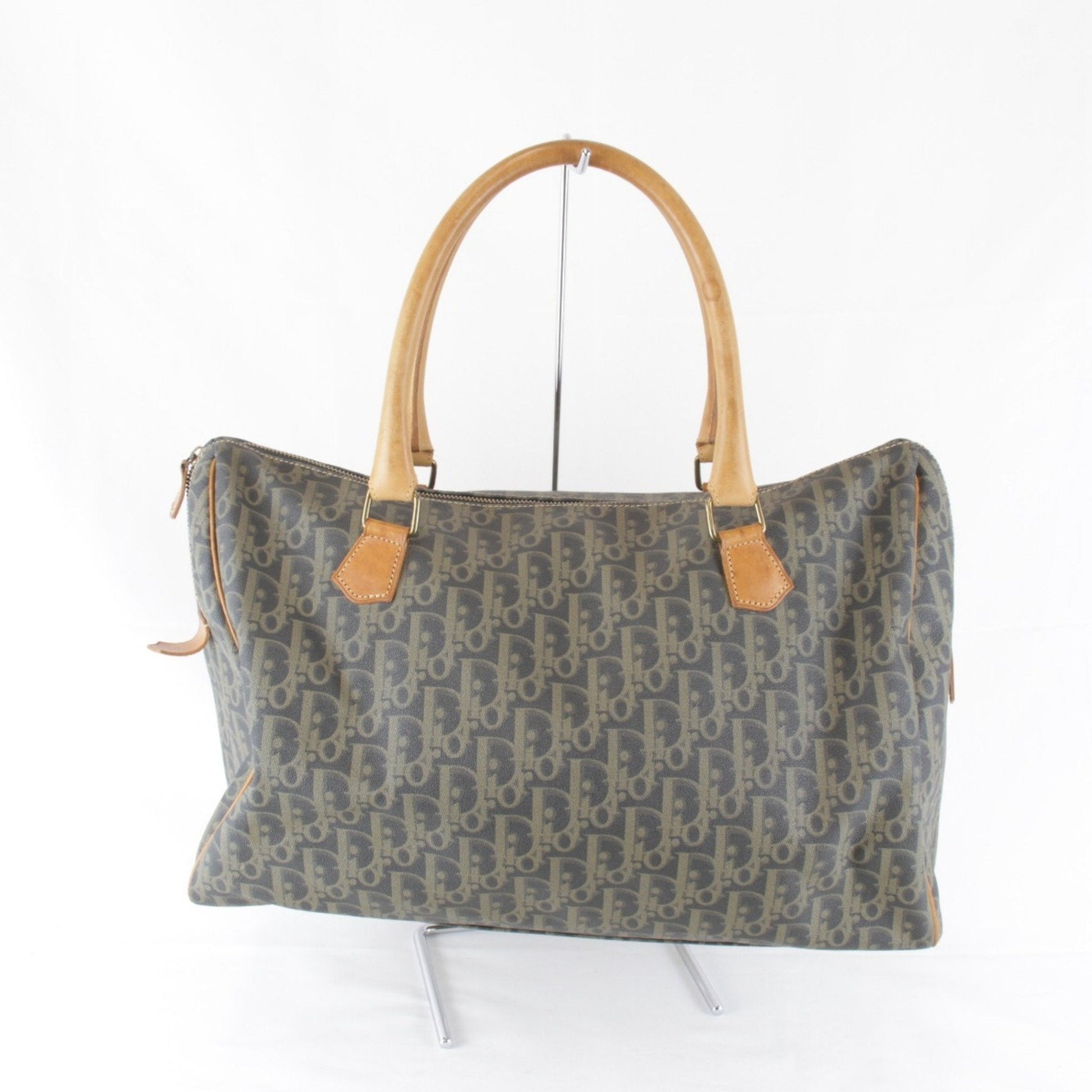 Christian Dior Brown Trotter Boston Bag ()