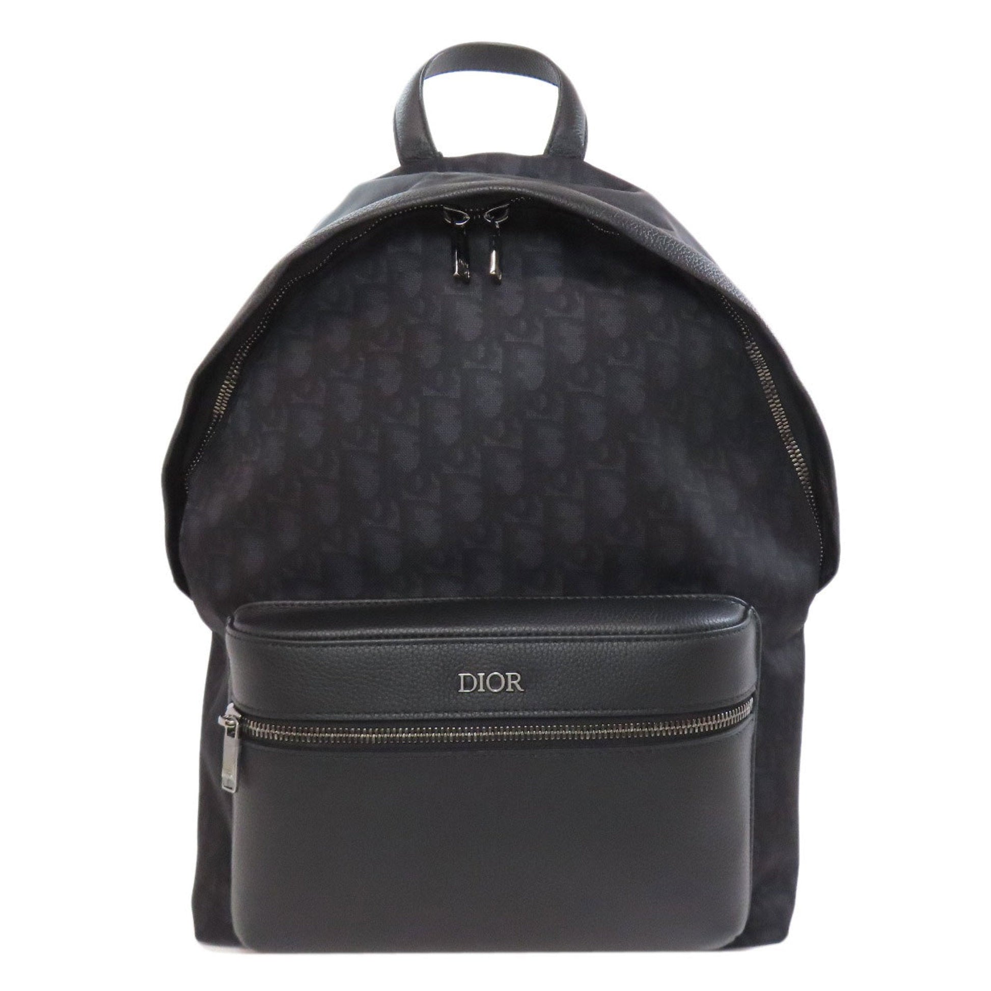 Christian Dior Black Nylon Backpack ()