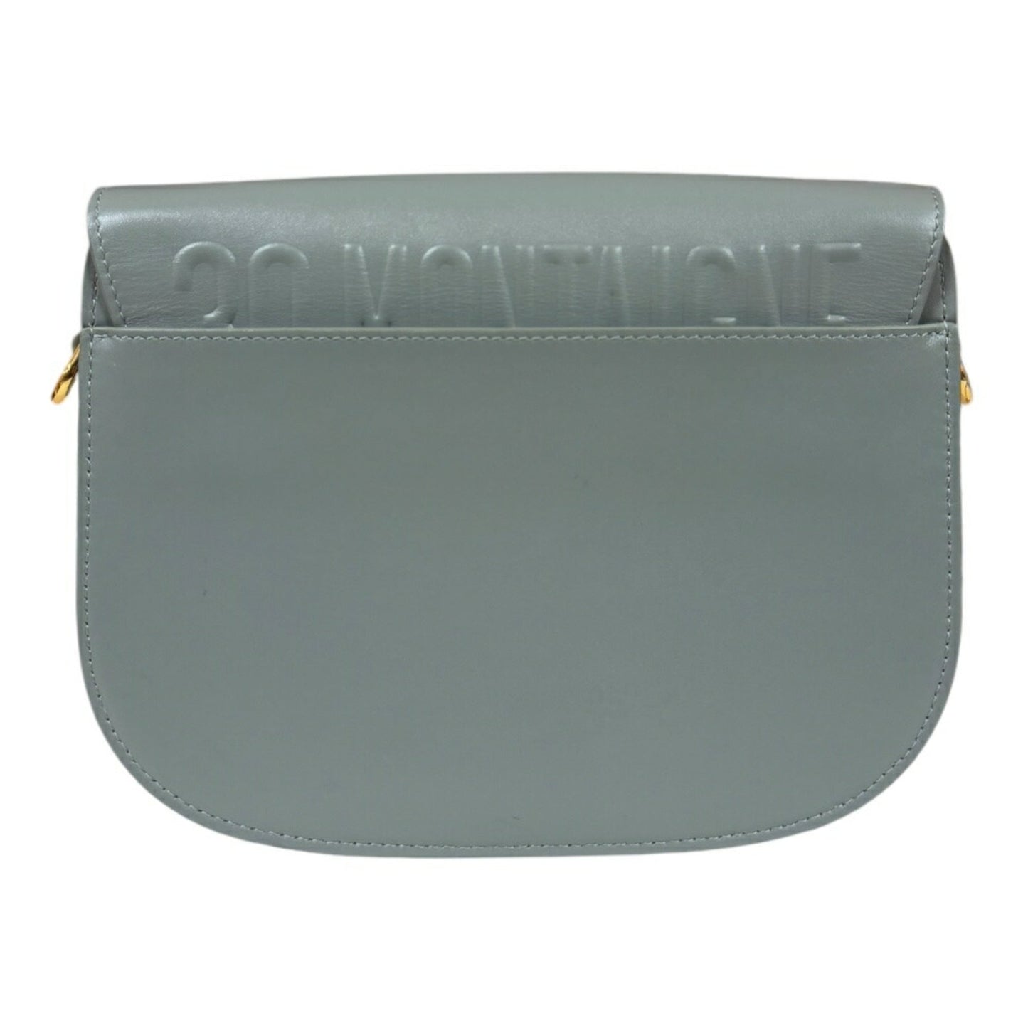 Christian Dior Gray Leather Shoulder Bag ()