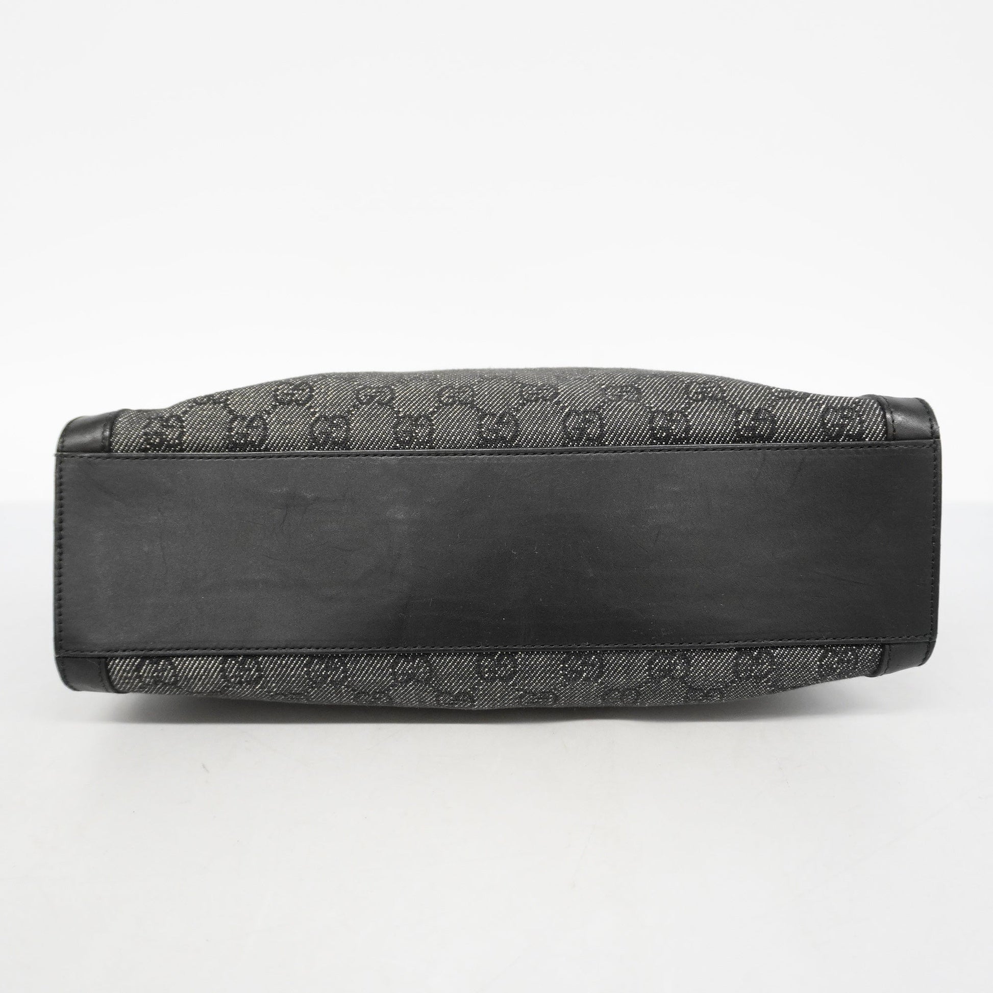 Gucci Leather Canvas Shoulder Bag
