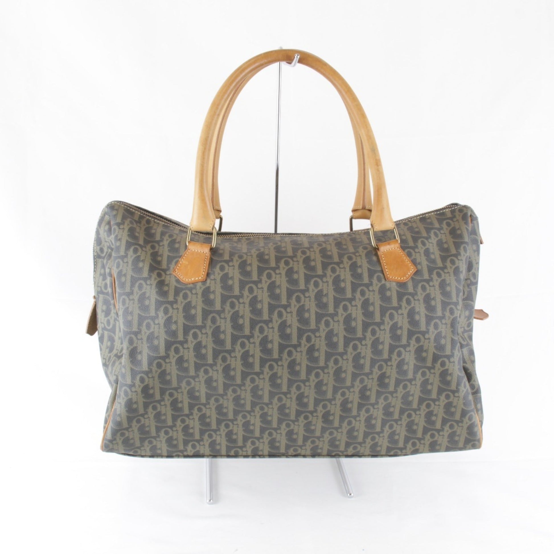 Christian Dior Brown Trotter Boston Bag ()
