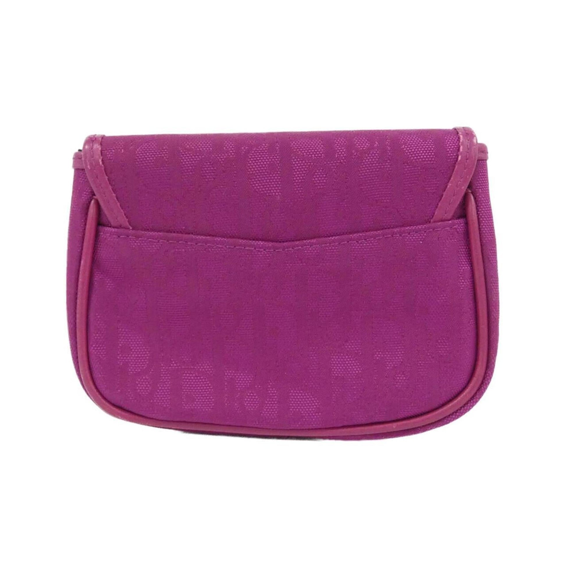 Christian Dior Purple Nylon Pouch ()