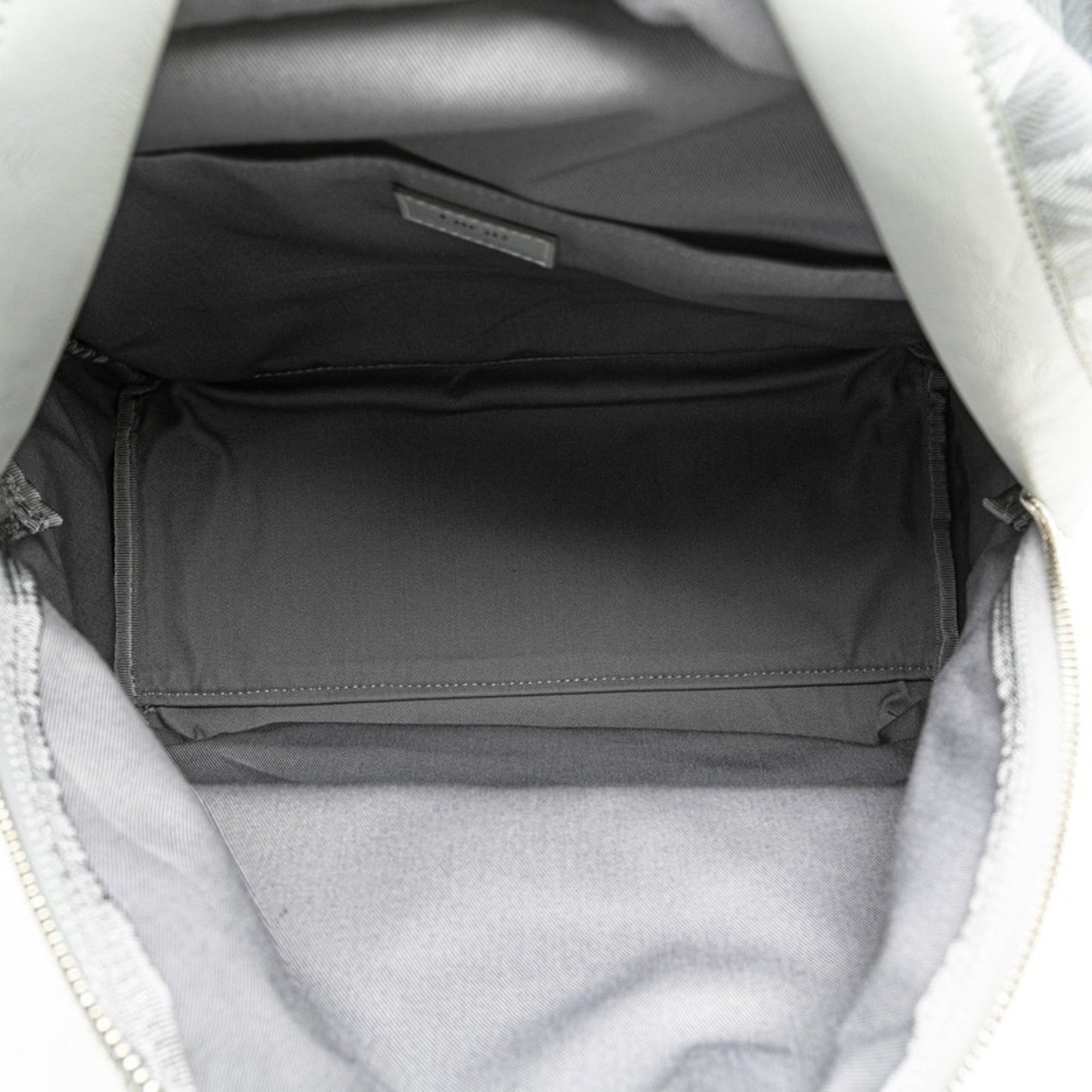 Christian Dior Gray Pvc Leather Backpack ()