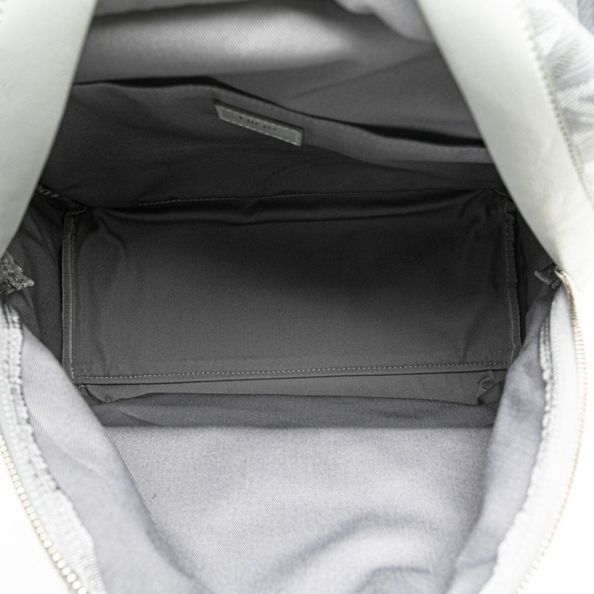 Christian Dior Gray Pvc Leather Backpack ()