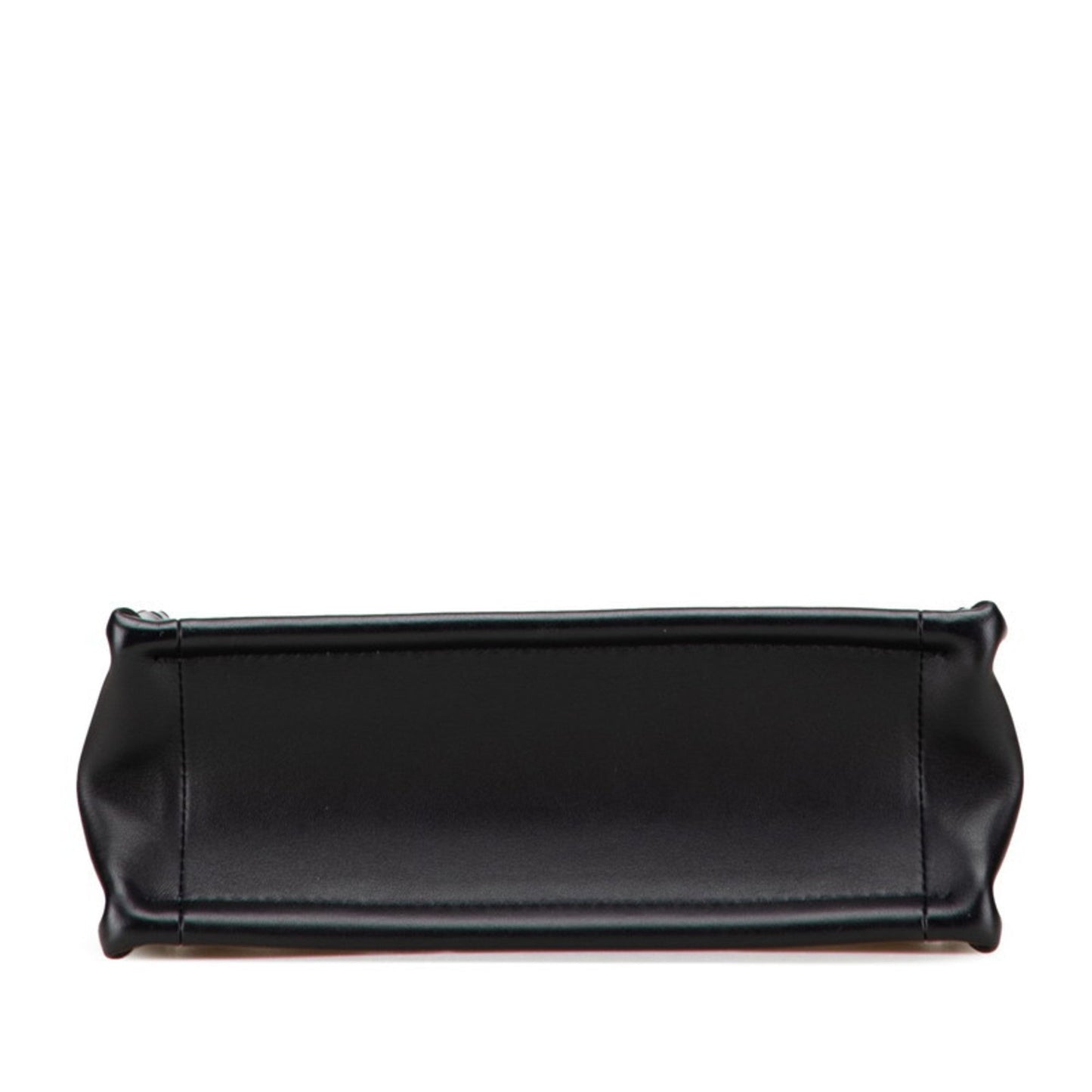 Christian Dior Black Leather Handbag Shoulder Bag ()