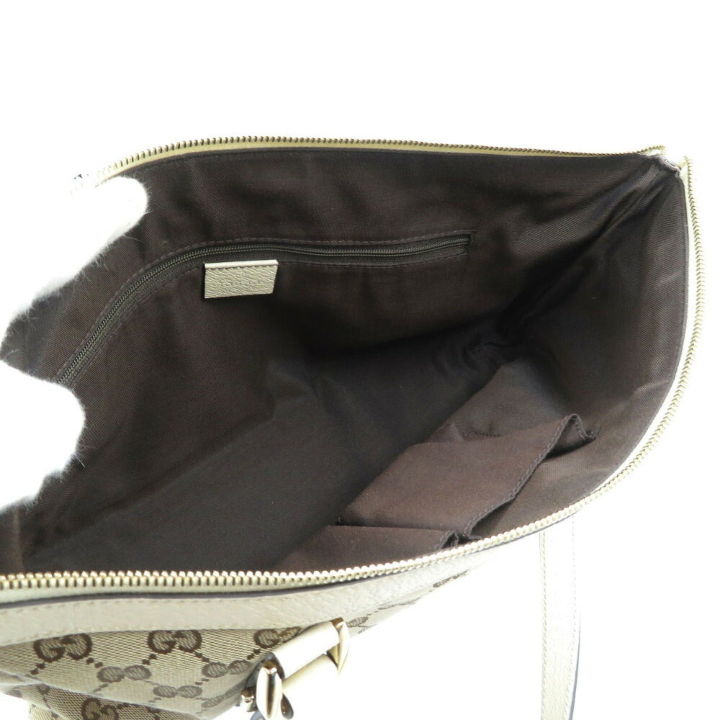 Gucci Leather Canvas Tote