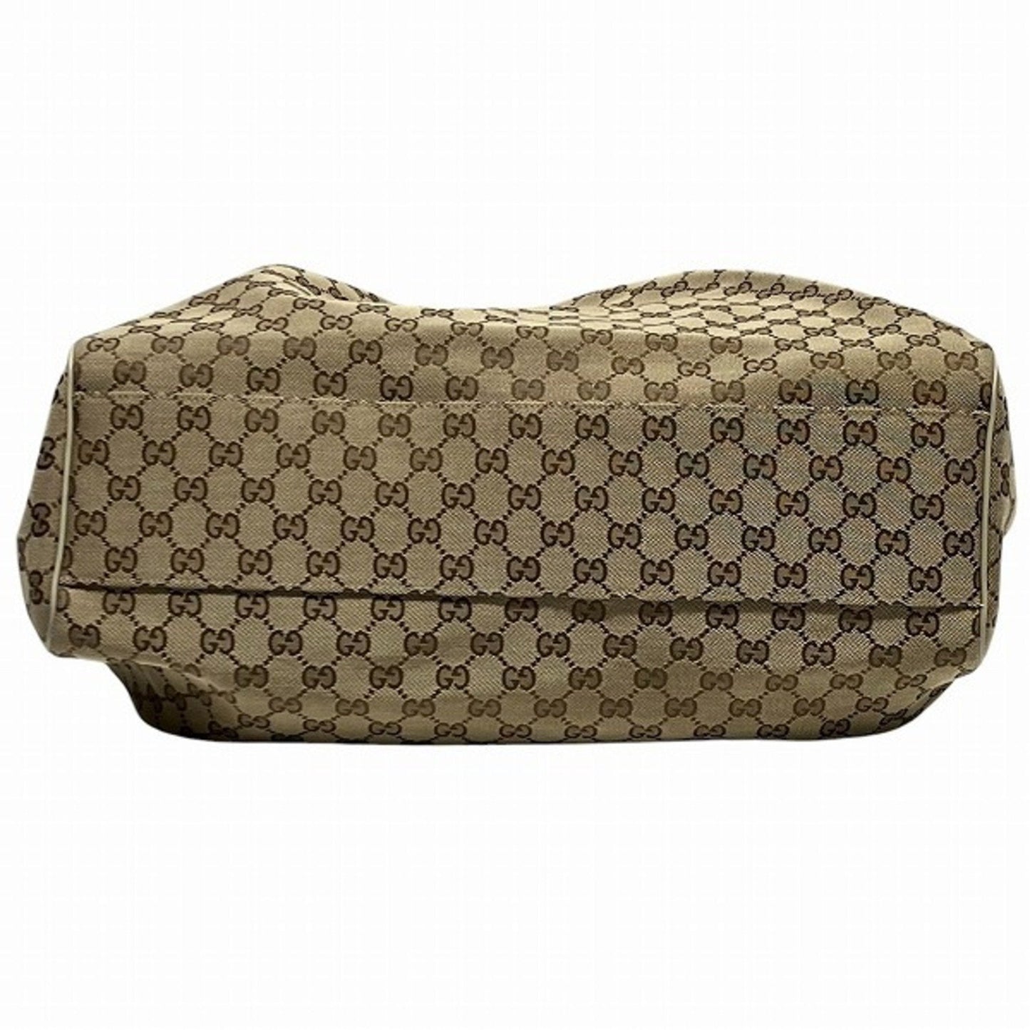 Gucci Leather Canvas Tote