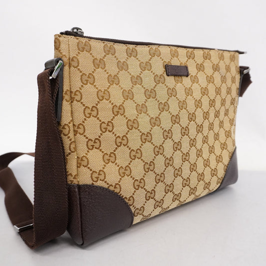 Gucci Canvas Shoulder Bag