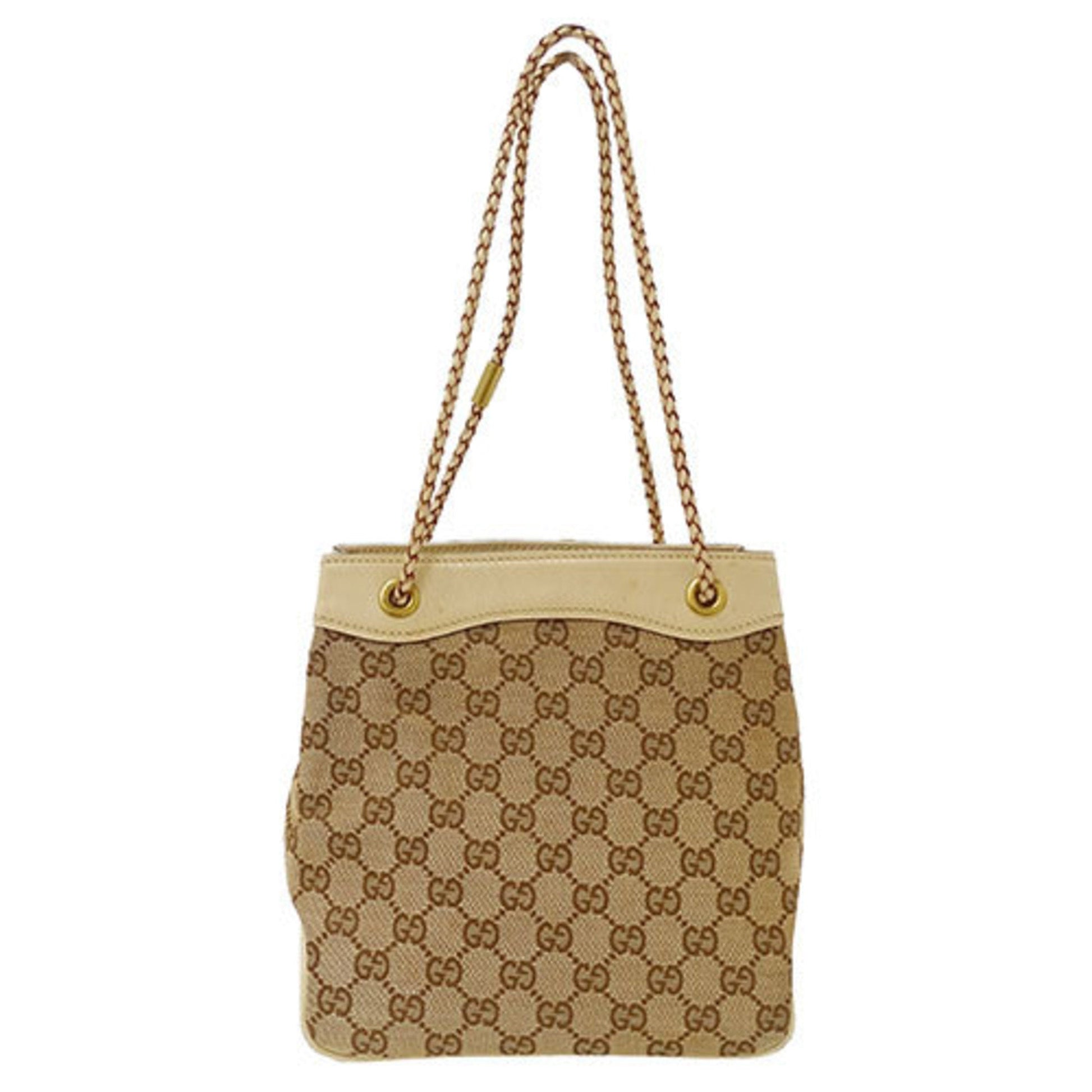 Gucci Canvas Shoulder Bag