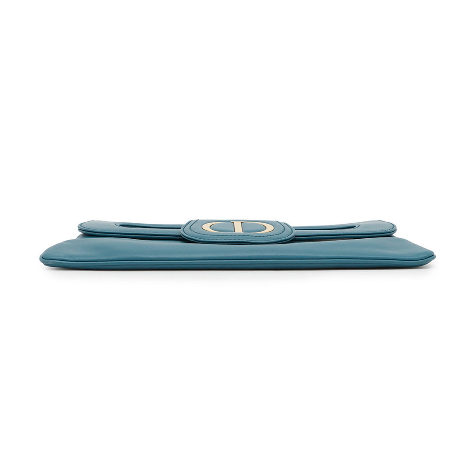 Christian Dior Blue Leather Shoulder Bag ()