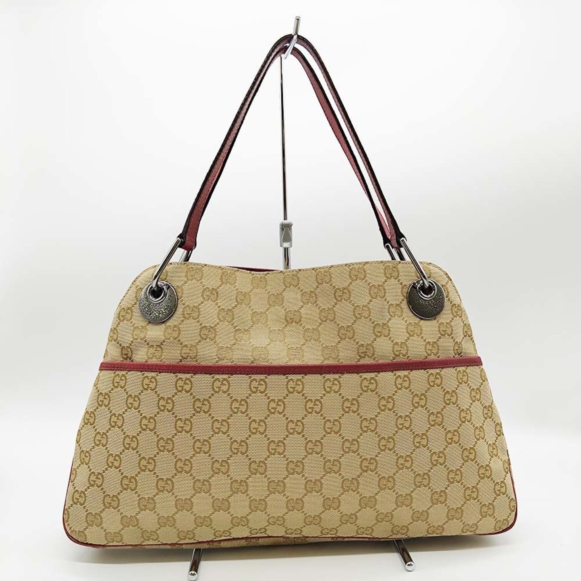 Gucci Canvas Shoulder Bag