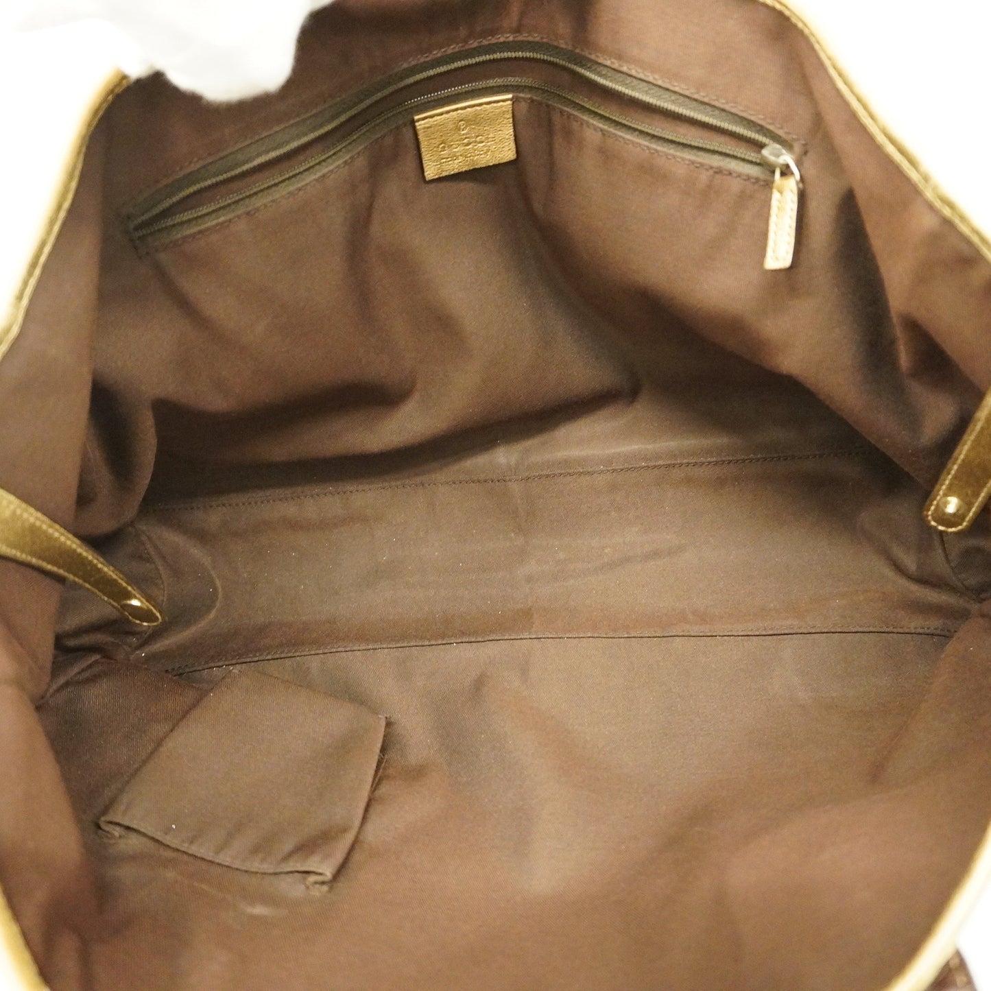 Gucci Nylon Leather Tote