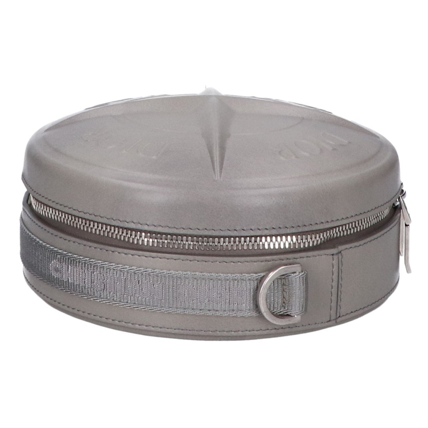 Christian Dior Gray Leather Shoulder Bag Sling Bag ()