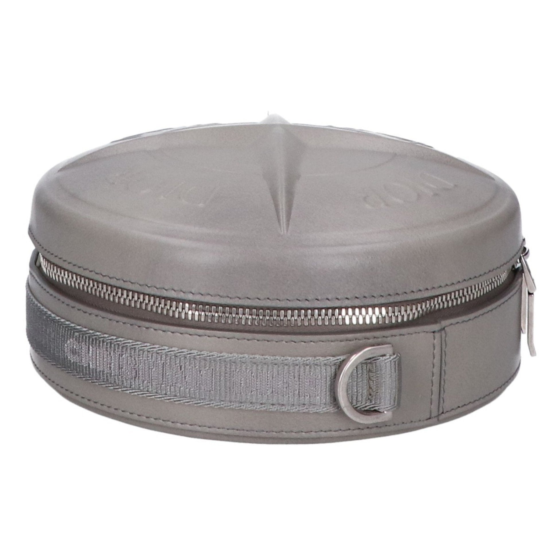 Christian Dior Gray Leather Shoulder Bag Sling Bag ()