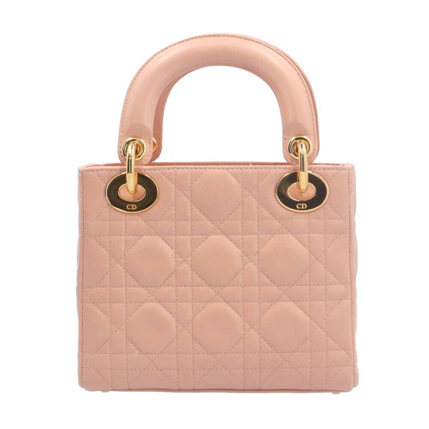 Christian Dior Pink Leather Shoulder Bag ()