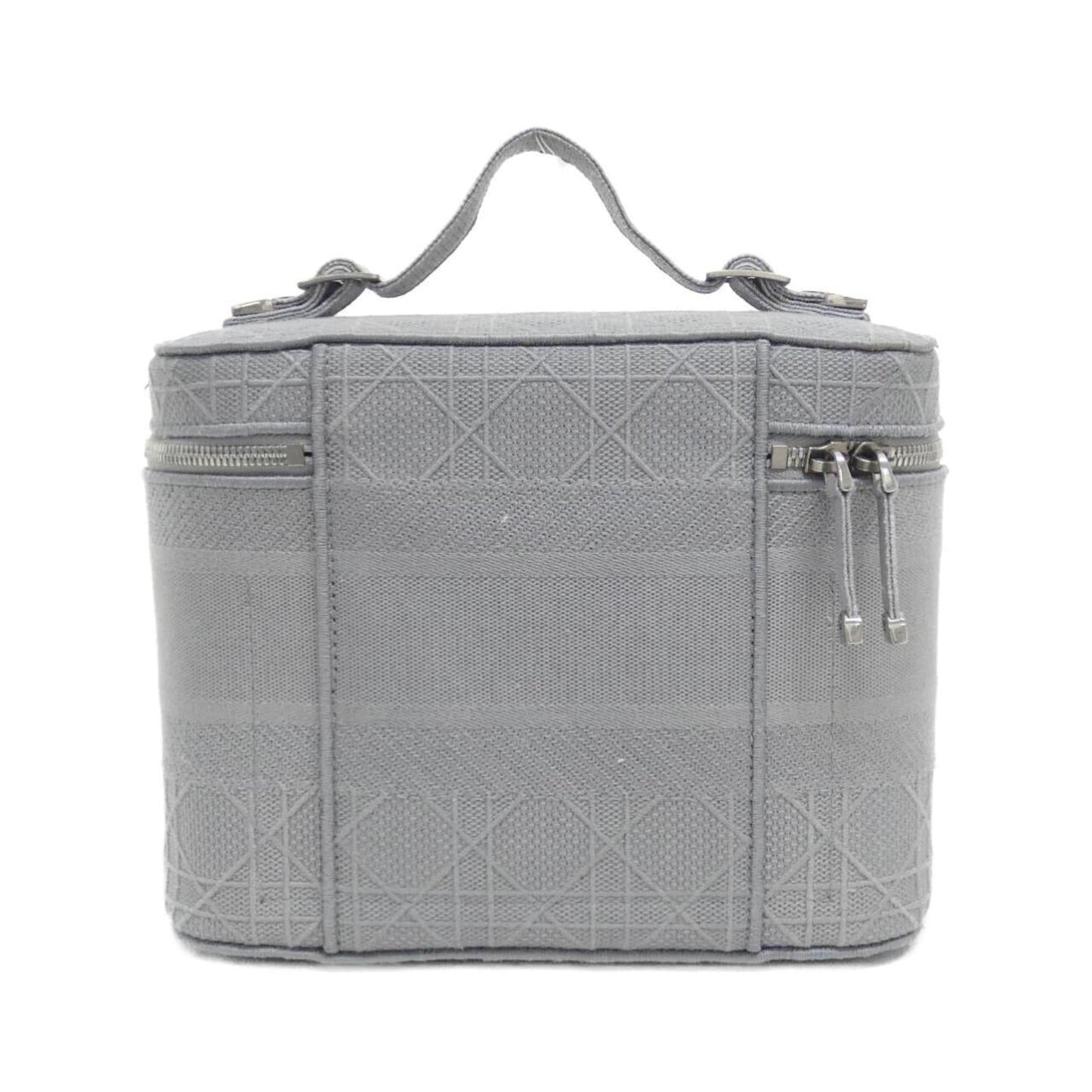 Christian Dior Canvas Handbag Vanity Bag ()