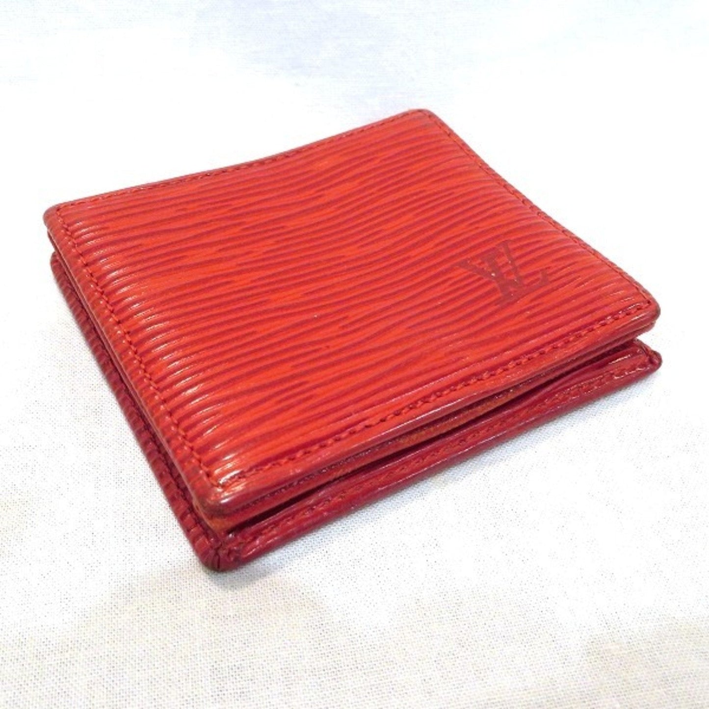 LOUIS VUITTON Epi Porto Moneboite M63697 Coin Case Unisex Wallet