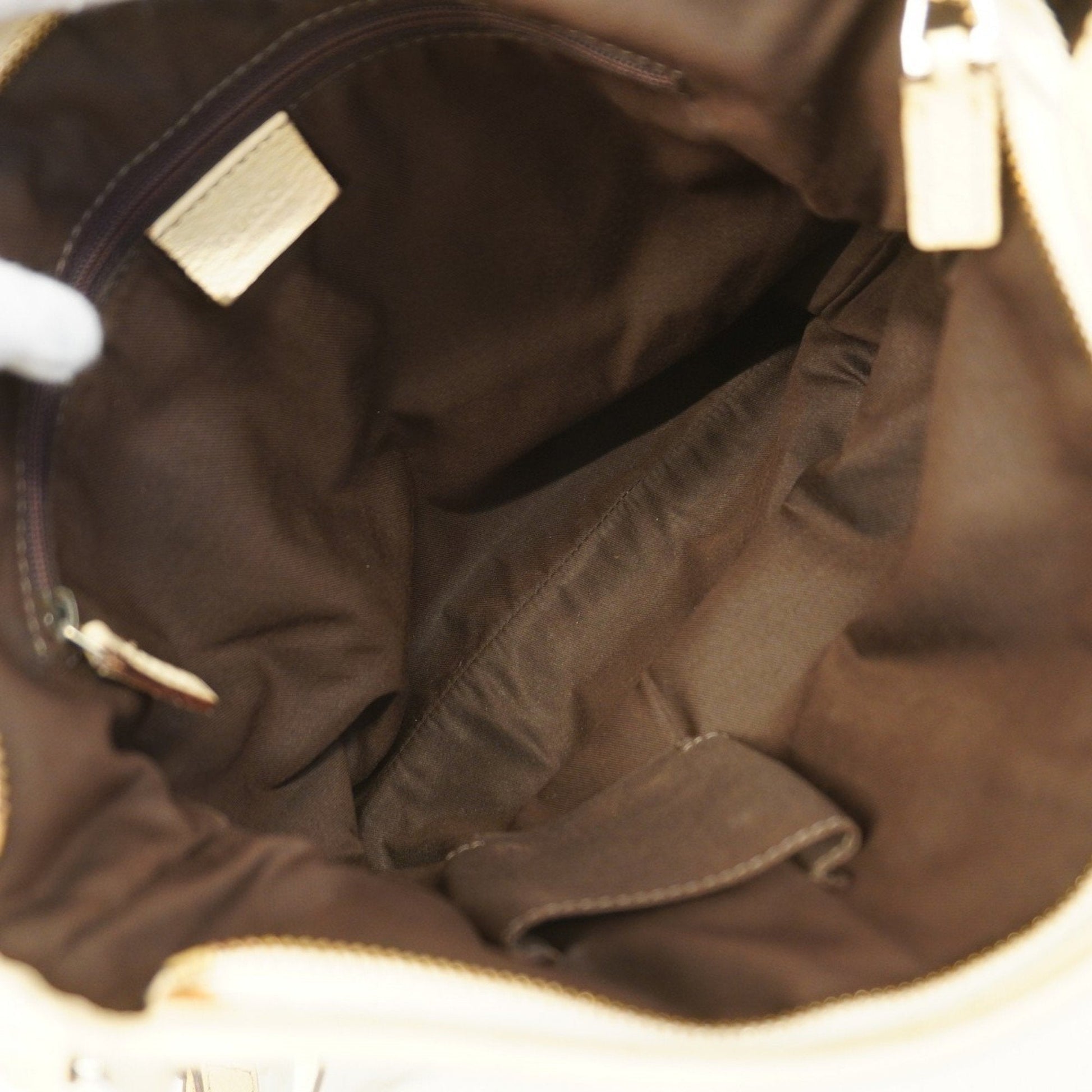 Gucci Canvas Shoulder Bag