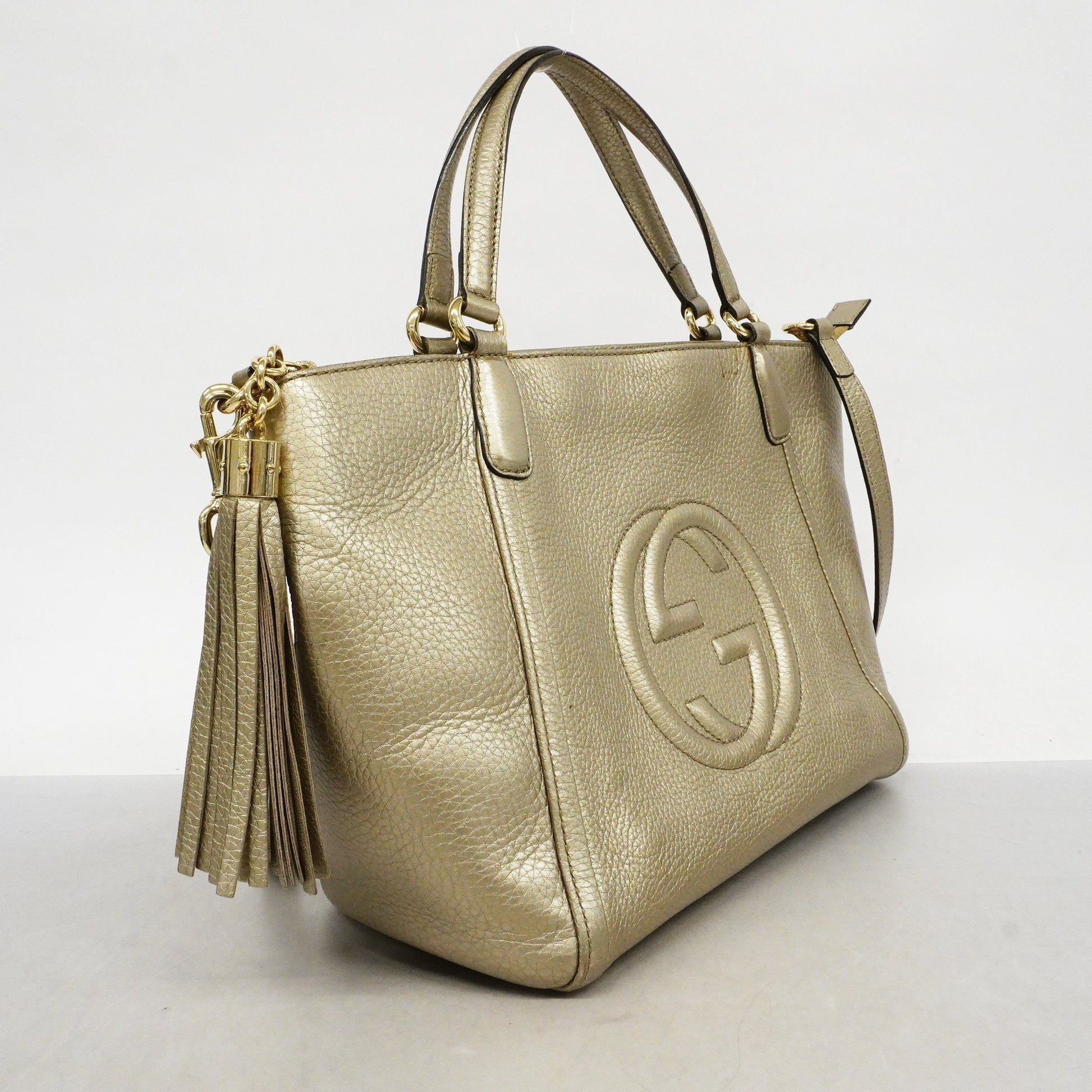 Gucci Soho Leather Tote Style 12