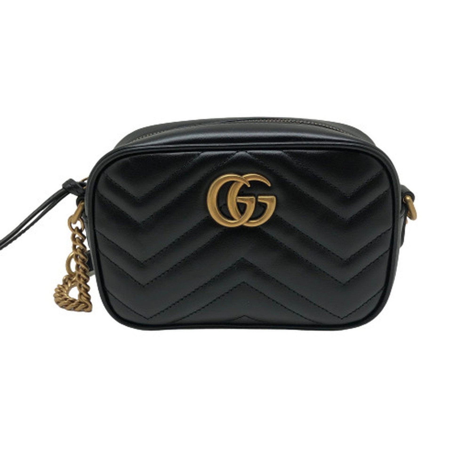 Gucci Chain Leather Crossbody