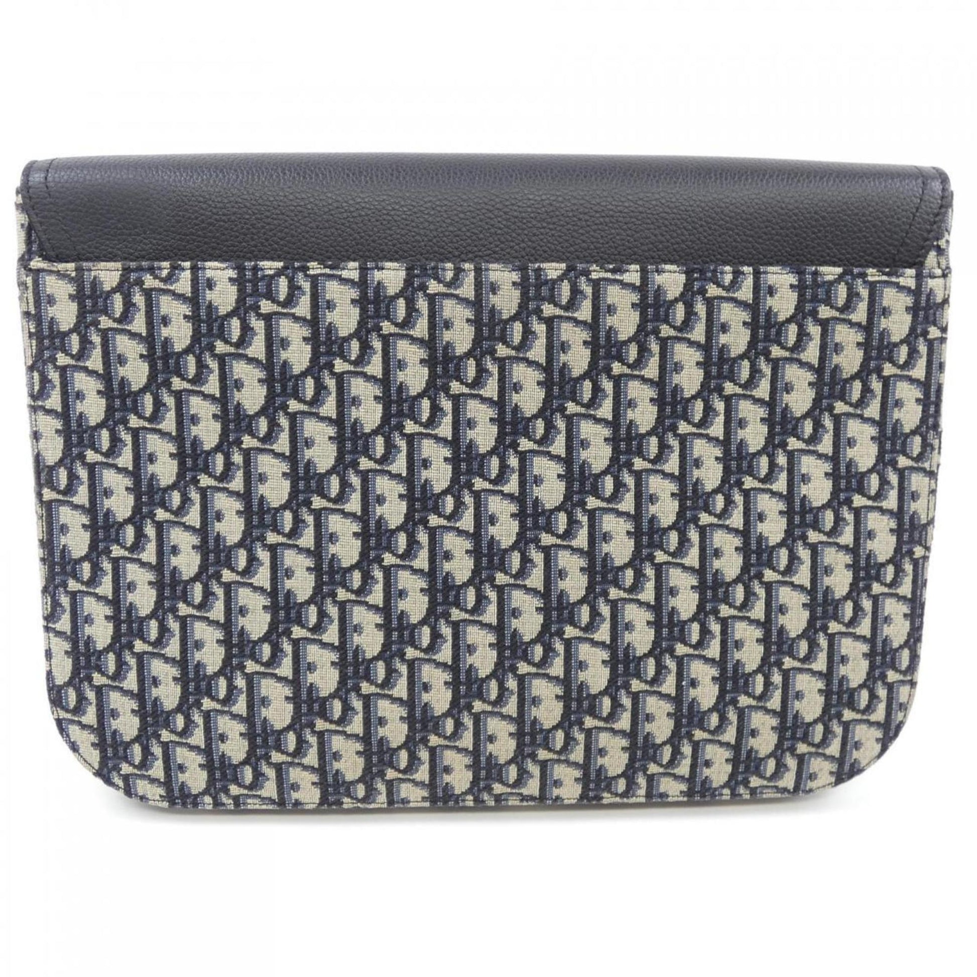 Christian Dior Beige Black Blue Handbag ()