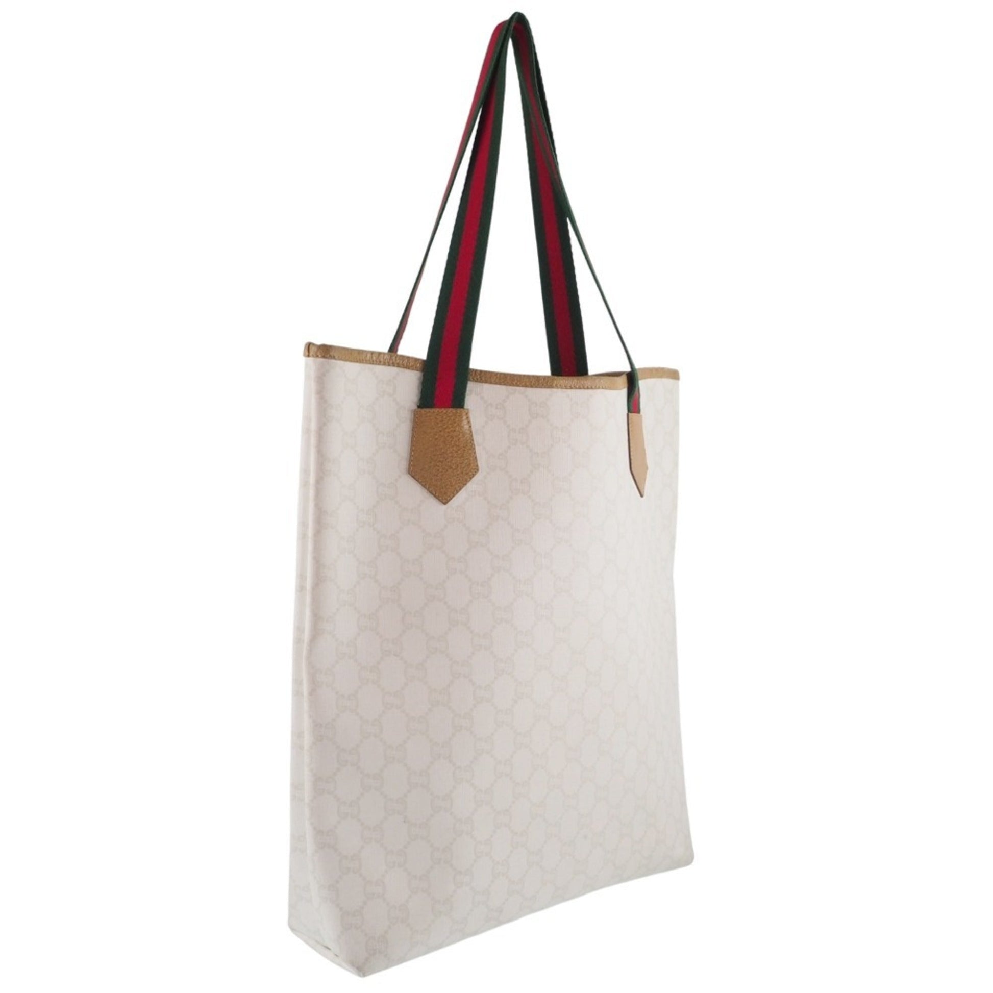 Gucci Sherry Line White Tote