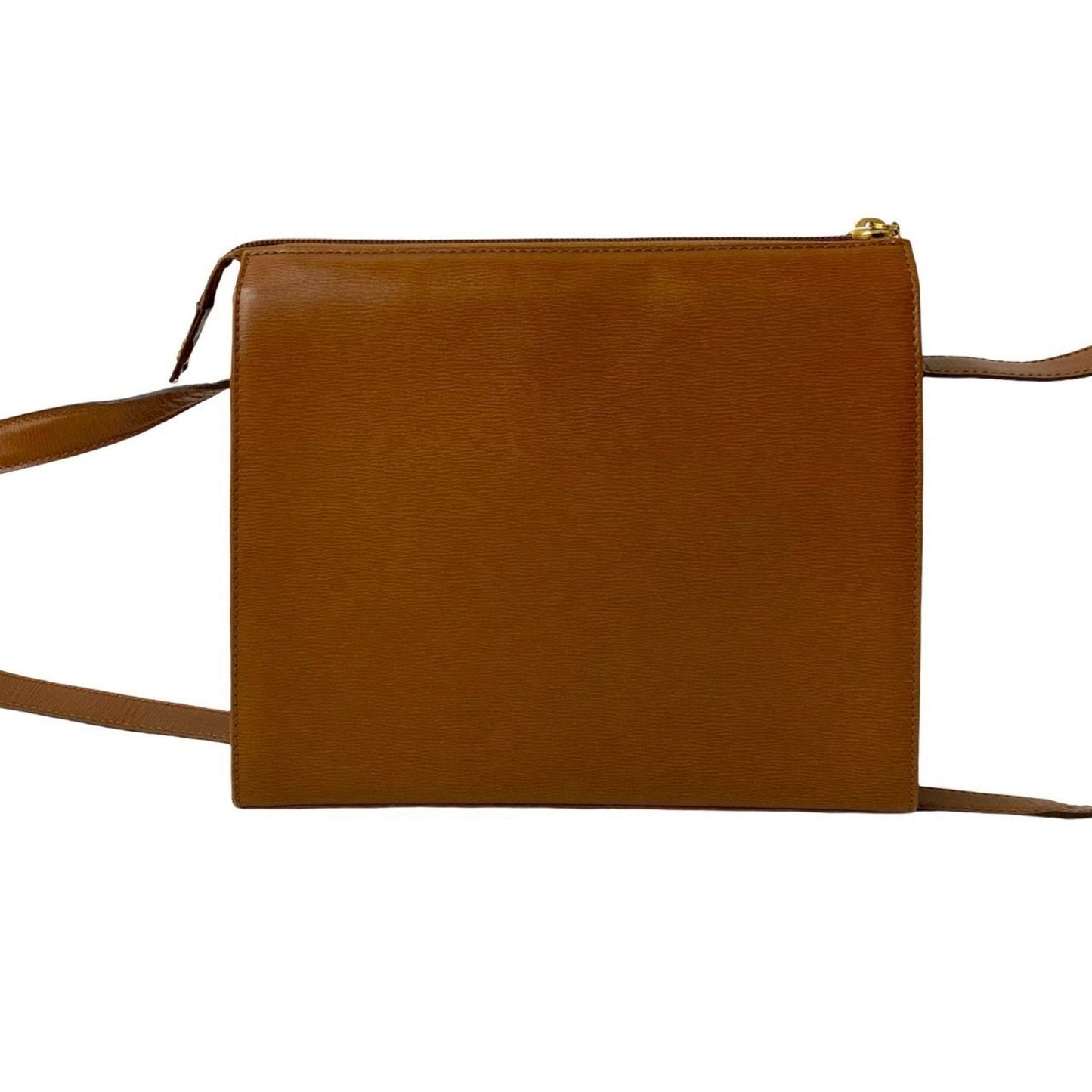 Christian Dior Brown Leather Pochette Shoulder Bag ()