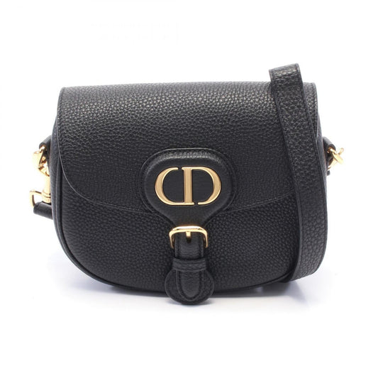 Christian Dior Black Leather Shoulder Bag ()