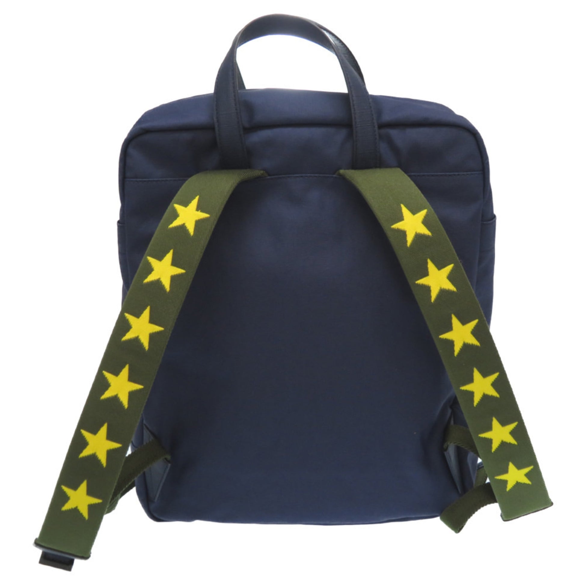 Gucci Blue Canvas Backpack