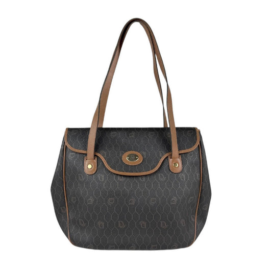 Christian Dior Brown Pvc Leather Shoulder Bag ()