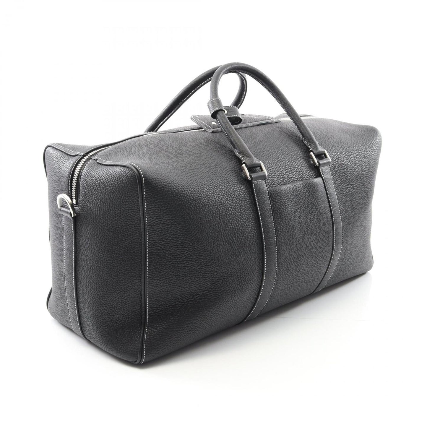 Christian Dior Black Leather Boston Bag ()