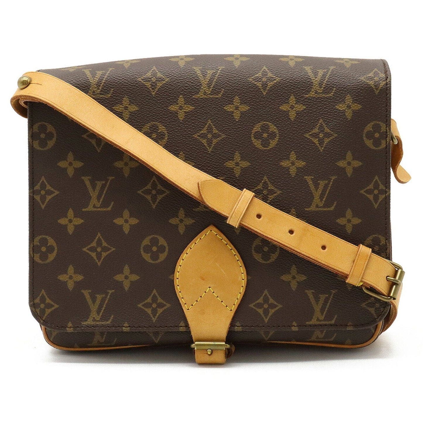LOUIS VUITTON Monogram Cartesier Shoulder Bag M51252