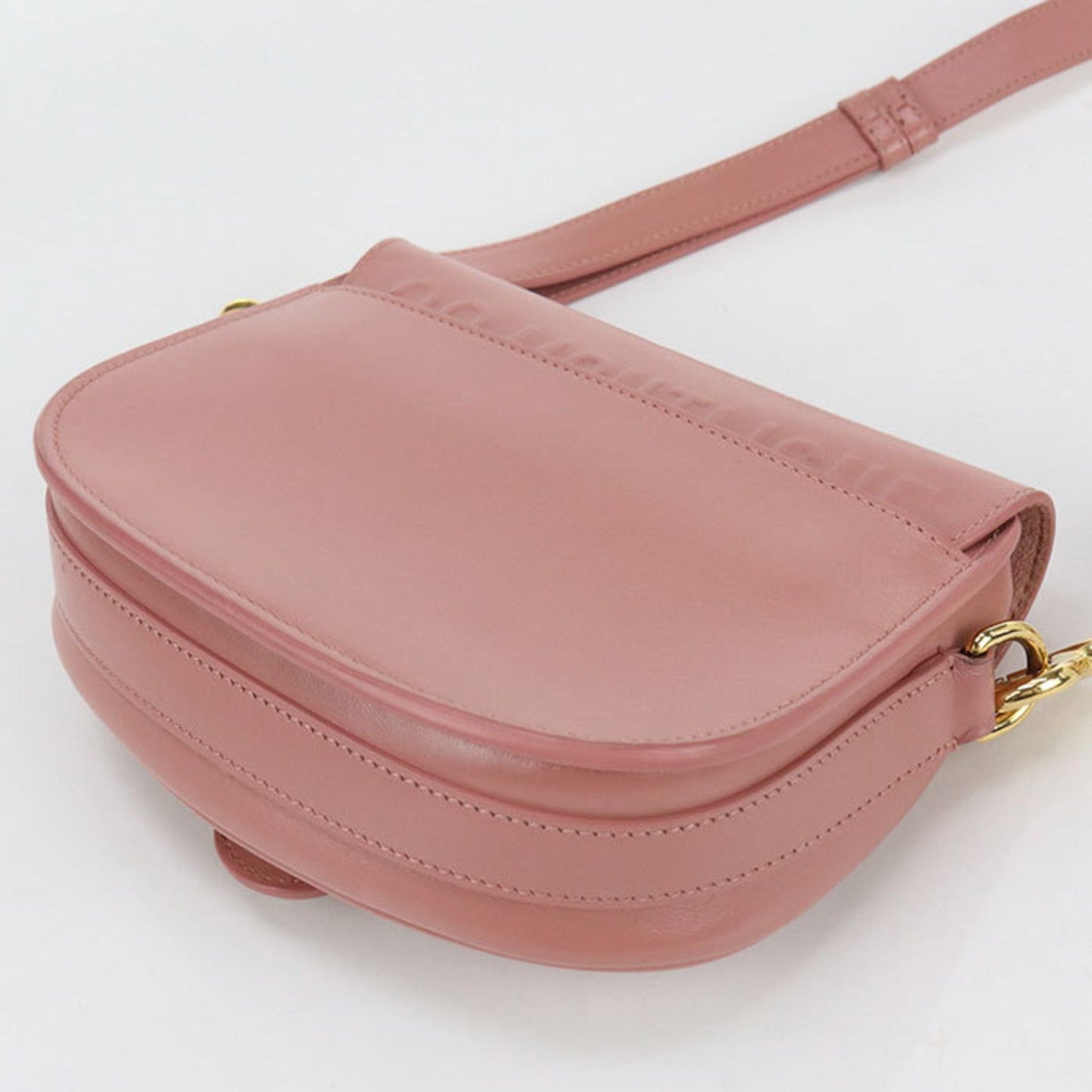 Christian Dior Pink Leather Shoulder Bag ()