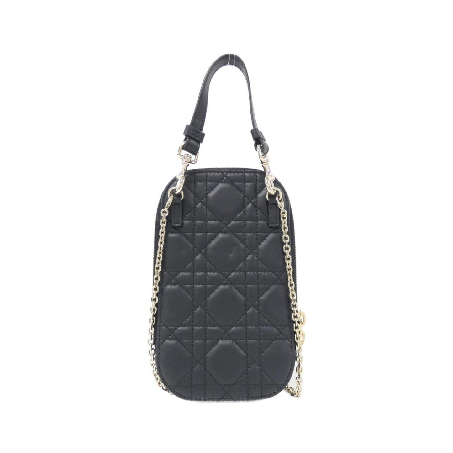 Christian Dior Black Leather Pouch ()