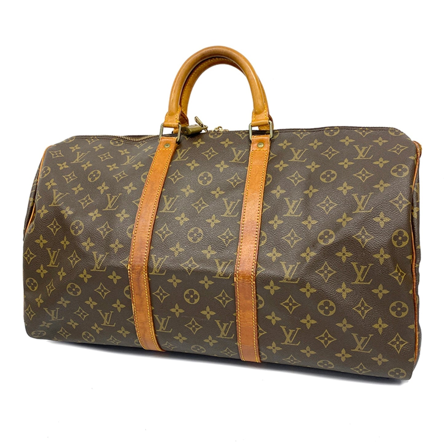 LOUIS VUITTON Auth Monogram Keepol 50 M41426
