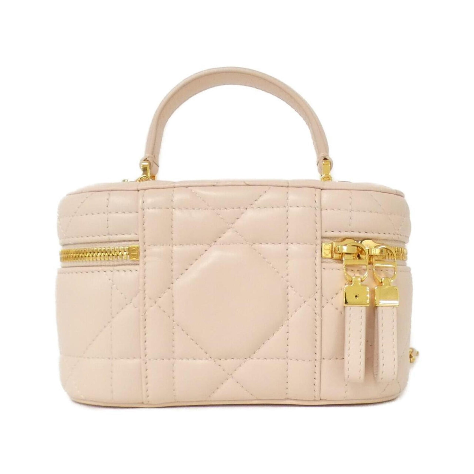 Christian Dior Pink Leather Handbag ()